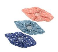 Gogogmee Fundas Antideslizantes para Zapatos Cubiertas Lavables de Tela No Tejida Reutilizables para Limpieza del Hogar Pack de 3 Pares en Colores Aleatorios Color Color Aleatorio