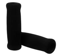 Gogogmee Fundas de Esponja Antideslizantes para Manillar de Caballito Balancín Infantiles 2 Piezas Negras Amortiguación Antifricción para Triciclos Scooters y Bicicletas de