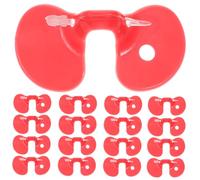 Gogogmee Gafas Antipicoteo para Gallinas 100 Unidades Plástico Rojo para Granjas y Corral Protección contra Conflictos Ajuste Suave y Material Seguro Color Aleatorio