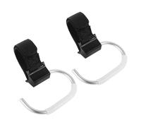 Gogogmee Gancho Giratorio para Cochecito de Aleación 360° Soporte Resistente y Uso Cómodo para Bolsas de Pañales y Artículos de Compra