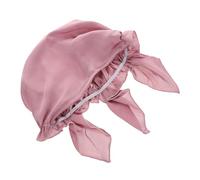 Gogogmee Gorro de Dormir de Satén para Mujer Gorro Maternal para Cuidado del Cabello Flexible y Cómodo para Casa Color Morado para Confinamiento y Descanso