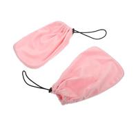 Gogogmee Guantes de Parafina con Banda Elástica para Terapia de Cera Calentadores de Manos Hidratantes de Algodón Mitones Térmicos para Cuidado y Nutrición Cutánea un Rosa para Spa Casa
