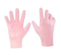 Gogogmee Guantes Hidratantes para Manos Secas y Ásperas Reparadores y Exfoliantes con Gel Suave y Efecto Blanqueador para Uso Nocturno y Cuidado Intensivo