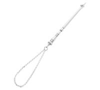 Gogogmee Herramienta de Lectura Biblia Judía Puntero de Metal, Indicador Torá en Color Plateado, Tamaño Único, Adecuado para Regalos de Comunión y Estudio Religioso