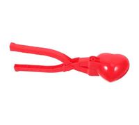 Gogogmee Herramienta para Hacer Bolas De Nieve con Forma De Corazón Pinzas con Mango para Clip Divertido para Nieve Al Aire Libre