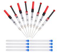 Gogogmee Herramienta Para Rellenar Tinta De Pluma Estilográfica Tubo De Tinta De Repuesto Para Recargas Fáciles De Recarga De Pluma Absorbente