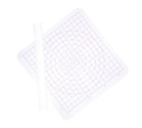 Gogogmee Herramientas de Arcilla Acrílica para Modelado y Alfarería Incluye Tabla Prensadora y Rodillo para Manualidades DIY Superficie Lisa y Duradera para Moldear Arcilla Polimérica