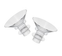 Gogogmee Insertos 2 Piezas de de Silicona Flexibles de 13mm, Fáciles de Limpiar y Resistentes para Extractor de Leche Eléctrico para Uso en Lactancia
