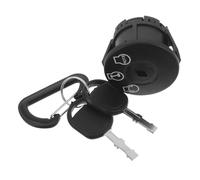 Gogogmee Interruptor De Encendido Del Coche De Césped Piezas De Bujías De Cortacésped Switch De Ignición Parte De Encendido Del Cortacésped Negro Abs
