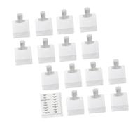 Gogogmee Juego De 16 Envases Cosméticos a Prueba De Fugas 30ml Portátiles Para Viaje Bolsa Comprimible Ahorro De Espacio Etiqueta Para Loción y Champú