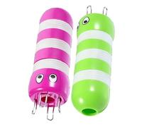 Gogogmee Juego de 2 Piezas de Tejedora de Cuerda de Plástico para Tejer Suéteres y Bufandas, Herramienta de Tejido Manual para Hogar, Color Verde y Morado, Telar de Carrete