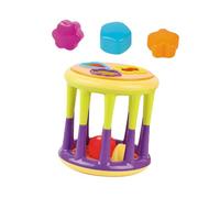 Gogogmee Juego de Juguete Combinado y Bloques de Construcción para Bebés, Material Plástico Ecológico, Forma Cilíndrica, 17X16 CM, Fomenta Desarrollo Físico y Cognitivo