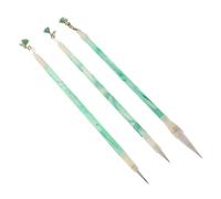 Gogogmee Juego de Pinceles de Caligrafía China 3 Piezas Pinceles de Acuarela Cerdas Mixtas para Práctica Artística Tamaño Grande Mediano Pequeño Kit de Herramientas para Pintura Sumi y