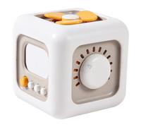 Gogogmee Juguete Sensorial Cubo para Bebés Actividad Educativa Montessori sin Esquinas Duras Material Seguro Desarrollo Motriz y Coordinación Ojo-Mano para Enseñanza Preescolar y