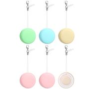 Gogogmee Kit 6 Piezas Paños para Limpiar Gafas y Pantallas de Móvil Silicona y Pp, Herramienta Eficaz para Eliminar Polvo y Manchas, Limpieza Delicada y Portátil Color Aleatorio