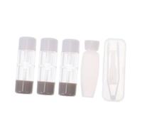 Gogogmee Kit de Estuche para Lentes de Contacto de 3 Piezas con Botella de Solución y Pinzas, Pequeño y Ligero, Caja de Almacenamiento Adecuado para Viaje