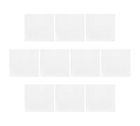 Gogogmee Láminas de Fibra Cerámica para Horno Microondas 10 Piezas 305x280x1mm Papel Aislante de Alta Temperatura para Bricolaje y Fusión de Vidrio Material Ignífugo para