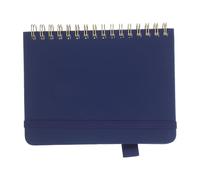 Gogogmee Libreta de Contraseñas Pequeña A6 14,5x12 Cm Azul Oscuro con Pestañas Alfabéticas para Registrar Sitios Web y Contraseñas, Cuaderno de Índice Portátil para Oficina, Viaje