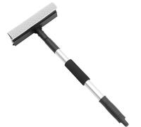 Gogogmee Limpiacristales Telescópico Profesional de Doble Cara Mango Extendible de Acero Inoxidable y Esponja Tpr para Ventanas y Espejos en Limpieza