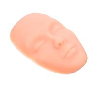 Gogogmee Maniquí de Silicona para Práctica de Maquillaje Facial Realista Piel Sintética Suave y Duradera para Cejas Ojos y Labios Herramienta Profesional para Entrenamiento de Maquillaje