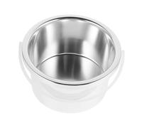 Gogogmee Olla Interior de Aluminio para Derretir Cera Diámetro Calentador para Depilación Resistente al Calor Seguro para Terapia de Cera