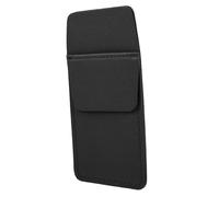 Gogogmee Organizador De Bolígrafos De Piel Doble Protector De Bolsillo para Camisas Estuche De Almacenamiento para Enfermeras y Oficinas Compacto y Duradero Negro