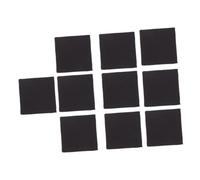 Gogogmee Paños de Limpieza de Gafas y Pantalla 20 Piezas Algodón Negro 14x14 Cm para Teléfonos, Ordenadores, Cámaras Tela Reutilizable sin Rayas Cuidado Óptico Diaria