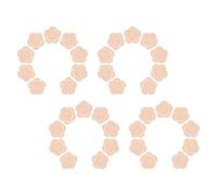 Gogogmee Parches Adhesivos Desechables Antialérgicos para Abdomen 6X6 CM Algodón Absorbente de Alta Absorción Color Piel 100 Unidades para Fijar Compresas y Vendajes Desintoxicantes