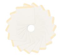 Gogogmee Parches Umbilicales Transpirables de Tela No Tejida Adhesivos Multiusos para Ombligo de Niña Unidades para Cuidado y Protección del Cordón Umbilical