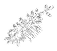 Gogogmee Peine de Cabello Nupcial con Adorno Lateral Decorativo para Boda Accesorio Elegante para Novia Complemento de Fiesta Femenino