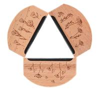 Gogogmee Peine para Suéter Quitapelusas Manual 3 Piezas Mango de Madera de Haya, Afeitadora de Pelusa para Ropa, Sofá y Alfombras, Herramienta Portátil para Eliminar Bolitas y Pelusas