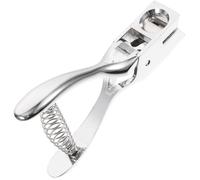 Gogogmee Perforadora de Metálica Resistente para Oficina y Escuela Manual con Capacidad para Diseño Ovalado Duradera y Fácil de Usar Herramienta de Papelería Imprescindible