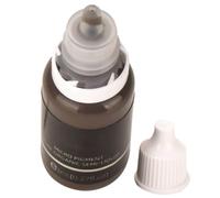 Gogogmee Pigmento para Cejas Semipermanente 8ml Color Café Claro, Pigmento Decorativo Natural a Base de Plantas, Seguro para Microblading y Tatuajes Faciales, Uso Profesional y Doméstico