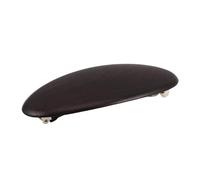 Gogogmee Pinza Pelo Grande de Madera de Sándalo Negro 10.5 Cm Resorte Antideslizante para Cabello Grueso, Pasador Francés Vintage para Mujer en Bodas y Ocasiones Obsequios