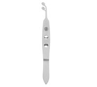 Gogogmee Pinzas de Masaje de Párpados con Punta Redonda Inoxidable Exprimidor de Glándulas de Meibomio para de Ojos Cansados Herramienta de para Hombres y Mujeres