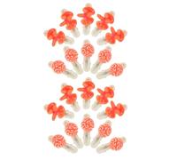 Gogogmee Pinzas Pequeñas Pelo Forma de Cerebro y Pulmones 20 Piezas Accesorios Decorativos para Disfraces de Halloween Pasadores Antideslizantes para Niñas y Fiestas Temáticas
