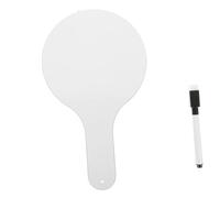 Gogogmee Pizarra Blanca Portátil para Ergonómica Tablero de Escritura Borrable Seco para Aula Educativo para Respuestas Rápidas