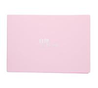 Gogogmee Planificador Diario Portátil de Papel y Pu Cuero Rosa 100 Hojas para Notas y Escuela, Bloc de Notas Pequeño para Gestión Hábitos