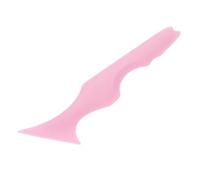 Gogogmee Plantilla De Silicona Multifuncional Para Delineador y Lápiz Labial Herramienta De Maquillaje Fácil De Limpiar Aplicador Máscara y Guía Pestañas Para Chicas