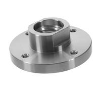 Gogogmee Plato Agarre Torno Madera con Rosca Adaptador Mandril Resistente para Torneado Precisión Accesorios Madera Herramientas