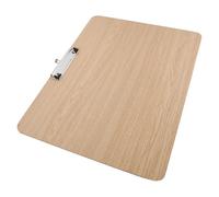 Gogogmee Portapapeles de Madera A3 Horizontal con Clip, Tablero de Dibujo de Madera con Textura de Haya, Ligero y Resistente para Dibujo Artístico al Aire Libre, Adecuado para Estudiantes