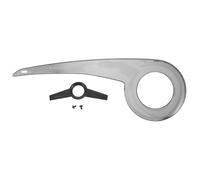 Gogogmee Protector de Cadena para Bicicleta 38-40 Dientes Funda Protectora de Plástico Transparente Negra Cubierta para Piñón Compatible Bicicleta de Montaña Fácil Instalación y