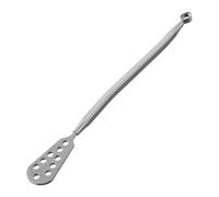 Gogogmee Rascador De Pies De Acero Inoxidable Doble Cabeza Eliminador De Piel Muerta y Durezas Herramienta Manual Ergonómica Para Pies Agrietados y Duros Para Uso Hombres Mujeres y