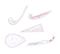 Gogogmee Reglas de Costura Multipropósito con Curva Flexible y Precisa para Patronaje Corte y Confección de Ropa Herramientas de Dibujo para Modistería y Sastrería
