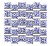 Gogogmee Servilletas de Papel Vintage Estampado Floral Chinoiserie Azul 60 Unidades Desechables para Bodas Fiestas y Cenas Elegantes Servilletas Absorbentes para Eventos Sociales