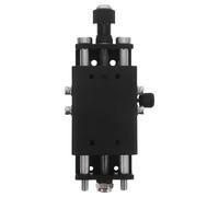 Gogogmee Soporte de Elevación Ajustable para Láser con Guía Lineal y Riel Metálico Montaje Vertical para Módulo Láser con Control de Enfoque y Bracket de Precisión para Grabado