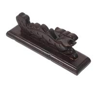 Gogogmee Soporte de Madera Estilo Chino para Pinceles de Caligrafía y Bolígrafos de Tinta, Decorativo y Exquisitamente Elaborado para Uso Hogar