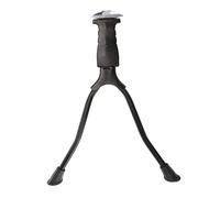 Gogogmee Soporte para Bicicleta de Montaña de Aleación de Aluminio con Doble Pata Ajustable Caballete Lateral Plegable para Bicicletas Soporte Estable y Resistente para Estacionamiento