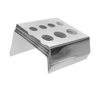 Gogogmee Soporte Para Pigmentos De Tatuaje 5 Unidades Acero Inoxidable 7 Agujeros Organizador Profesional Para Artísticas En Estudio De Tatuajes