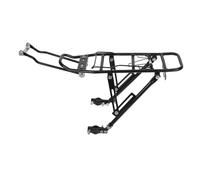 Gogogmee Soporte Trasero para Bicicleta de Aluminio Portaequipajes Resistente y Duradero Compatible con Bicicletas de y Plegables Accesorio Práctico para Transporte Seguro Ciclismo